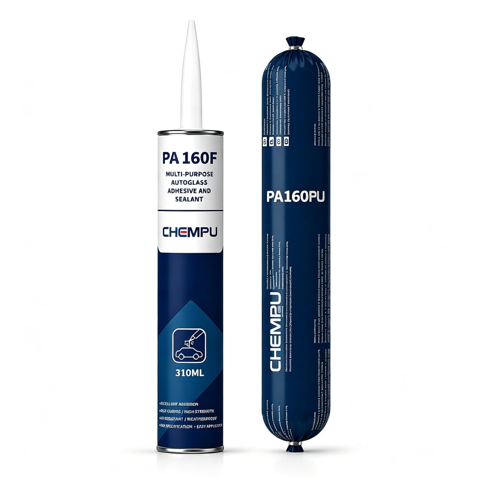 PA-160F fast cure polyurethane windshield adhesive