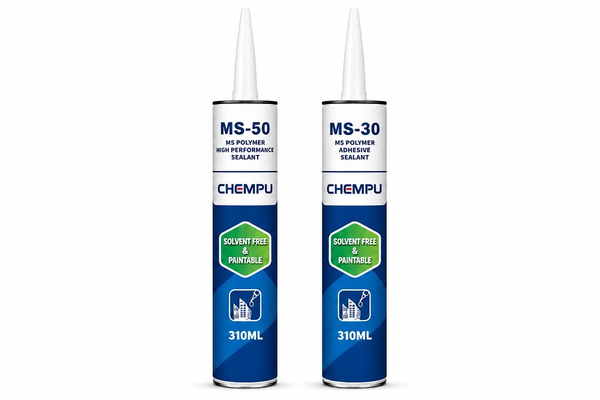 CHEMPU MS Polymer Hybrid Sealant Cartridges Group Shot
