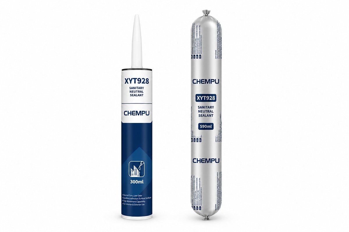 XYT928 Structural Silicone Sealant 300ml Cartridge and 590ml Sausage Pack